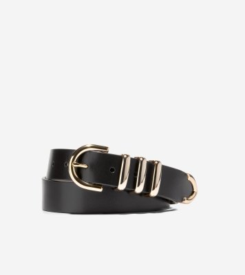 32MM Beveled Edge Modern 3PC Belt Set