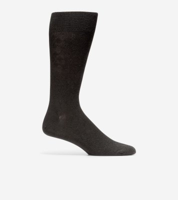 Men's Tonal Argyle Crew Socks