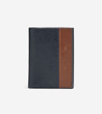 Men's Two Tone Z-Fold Wallet