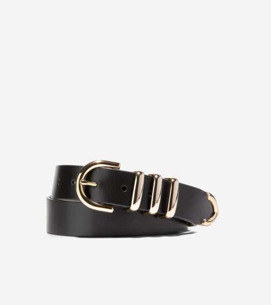 32MM Beveled Edge Modern 3PC Belt Set