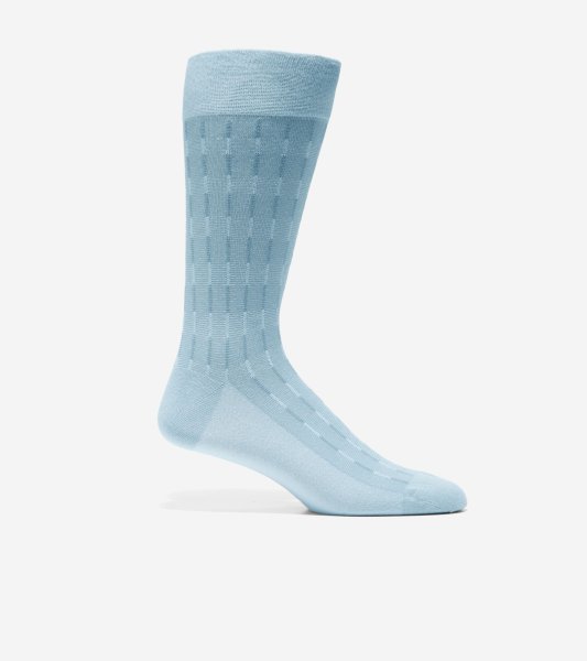 Men's Mod Stripe Dress Crew Socks