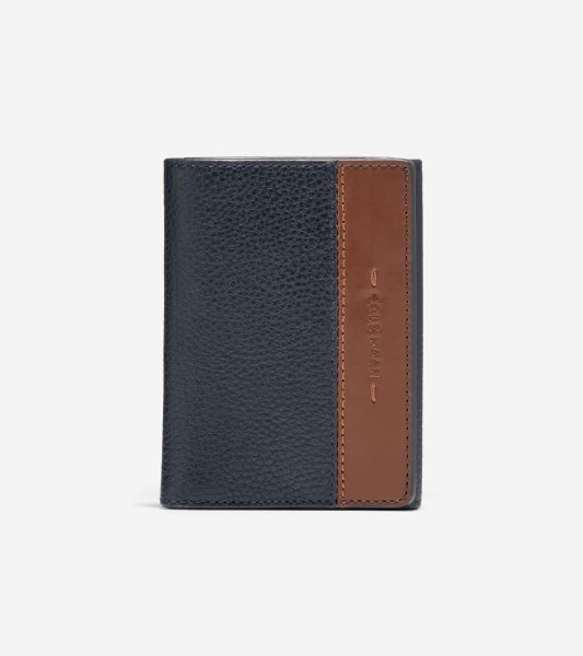Men's Two Tone Z-Fold Wallet