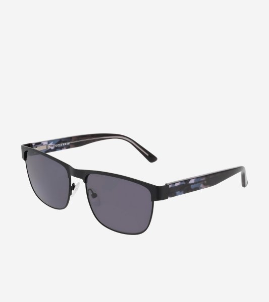 Men's Vintage Camo Modified Rectangle Sunglasses